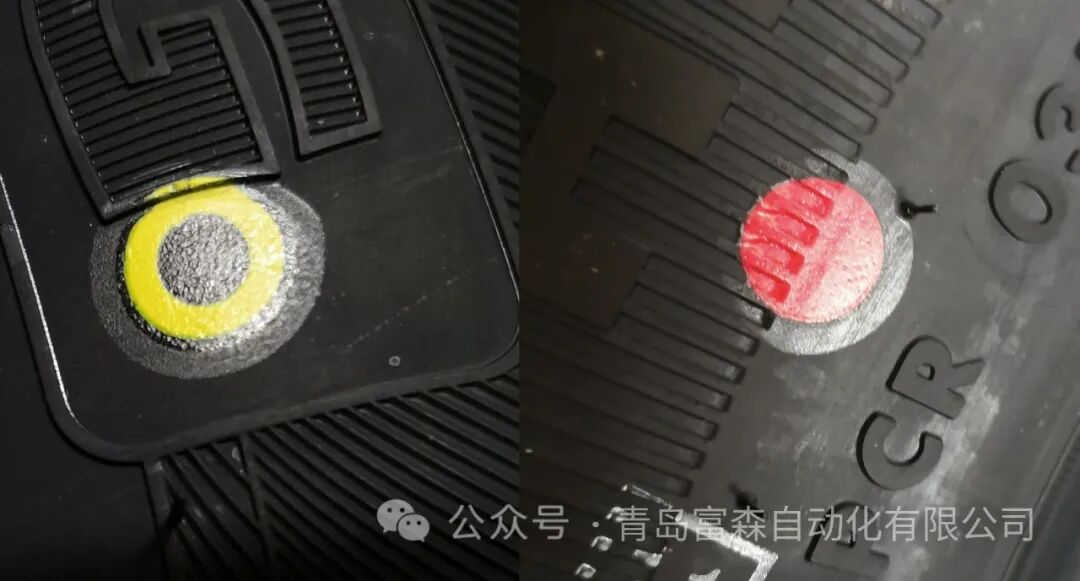 OE輪胎動(dòng)平衡均勻性新型成品點(diǎn)色帶打標(biāo)方案